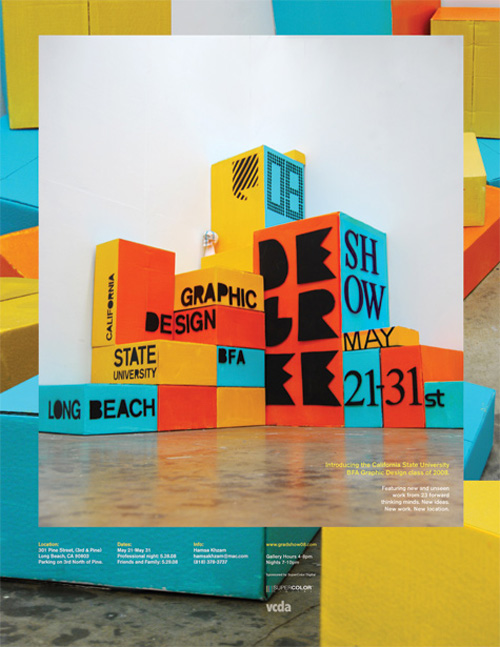 Evan Geltosky: Grad Show Poster
