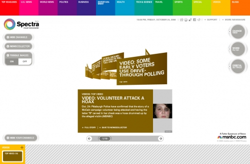 Spectra Visual Newsreader